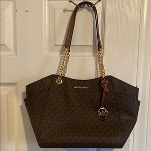 Michael Kors Brown Tote Bag